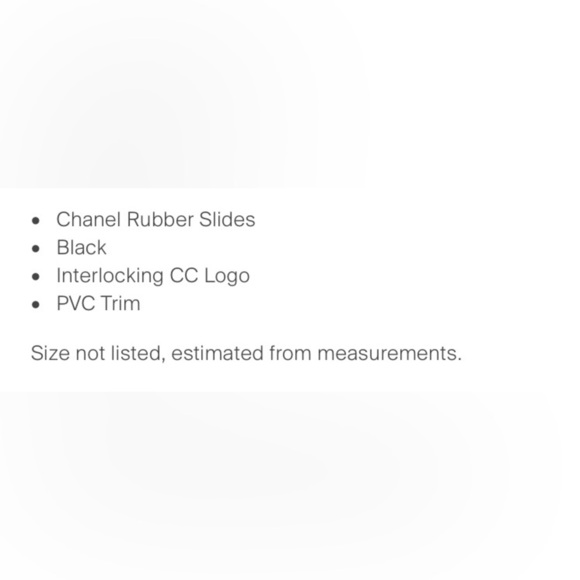 CHANEL BLACK RUBBER JELLY slide - Picture 14 of 14